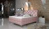 Adel 140x200 boxspring ágy matraccal rózsaszín