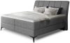 Aderito 180x200 boxspring ágy matraccal szürke