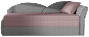 Aga ágyfunkciós kanapé jobbos rózsaszín