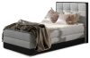 Aster 90x200 boxspring ágy matraccal szürke