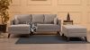 Bella Corner Sofa Left 2 - Cream Sarokkanapé 205x140x85  Krém