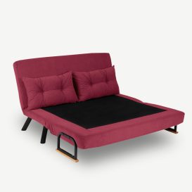 Sando 2-Seater - Maroon 2 Személyes kanapé 133x50x45  Gesztenyebarna