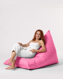 Pyramid Big Bed Pouf - Pink Babzsákfotel 145x90x35  Rózsaszín