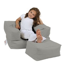 Kids Single Seat Pouffe - Fume Babzsákfotel 65x50  Füst