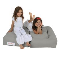 Kids Double Seat Pouf - Fume Babzsákfotel 100x50  Füst