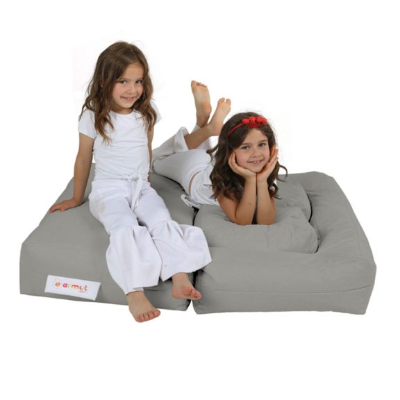 Kids Double Seat Pouf - Fume Babzsákfotel 100x50  Füst