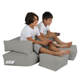 Kids Double Seat Pouf - Fume Babzsákfotel 100x50  Füst