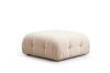 Bubble Pouffe - Cream Bouclette Puff 95x95x45  Krém