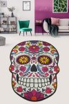 Skull Djt (100 x 200) Fürdőszoba szőnyeg  Multicolor