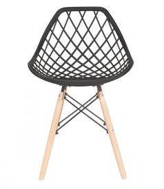 Parker Design szék - Fekete 4 db