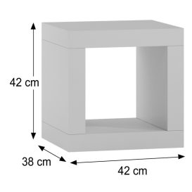 Faro 1x1 Polc - fehér